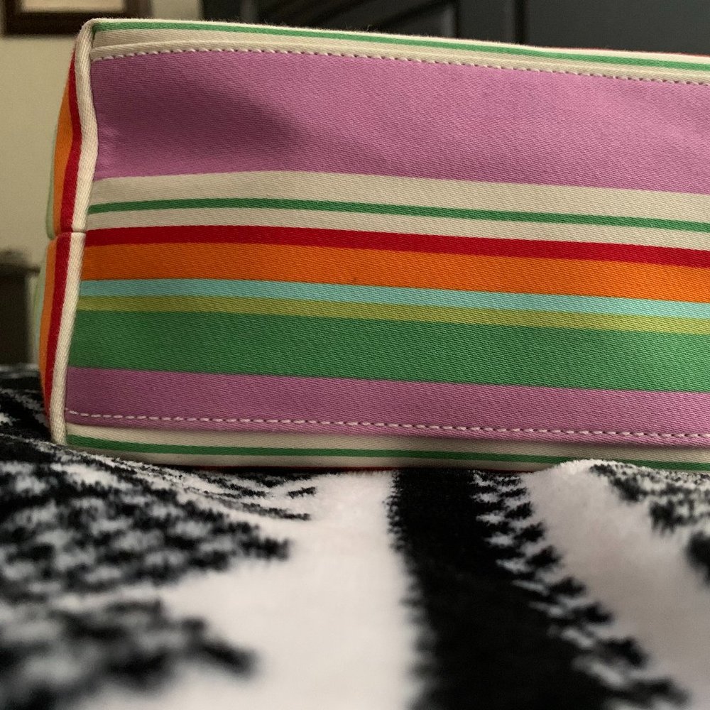 Coach Multi Color Stripe Small Bag - Picture 8 of 12